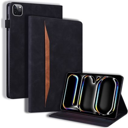 Mobigear Folio iPad Pro 13 Zoll (2025) Hülle Klapphülle - Schwarz
