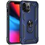 Mobigear Armor Ring iPhone 13 Pro Max Hülle Hardcase Backcover Stoßfest mit Ringhalter - Blau