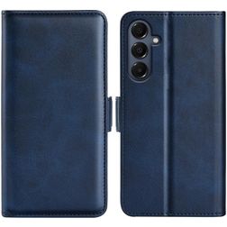 Mobigear Slim Magnet Samsung Galaxy A17 Hülle Klapphülle Geldbörse - Dunkelblau