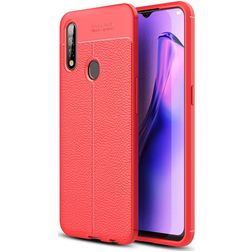 Mobigear Luxury OPPO A31 Hülle Flexibles TPU Backcover - Rot