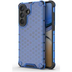 Mobigear Honeycomb Samsung Galaxy S26 Plus Hardcase Backcover Shockproof - Blau