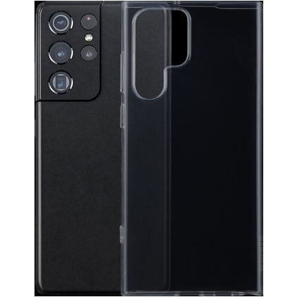 Mobigear Ultra Thin Durchsichtig Samsung Galaxy S22 Ultra Hülle Flexibles TPU Extra Dünn Backcover - Transparent