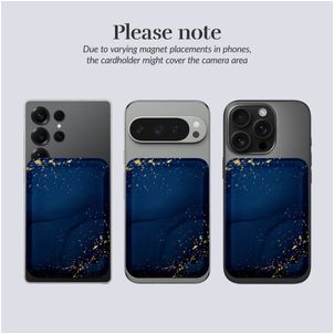 MIO Kartenetui - 3 Karten - MagSafe Kompatibel - Midnight Sparkle