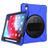 Mobigear SureGrip XGuard iPad Pro 11 Zoll (2025) Hülle Kunststoff,Silikon Backcover + Stifthalter + Schulterträger + Ständer - Blau