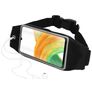 Mobiparts Comfort Fit Belt Handyhalterung Joggen Samsung Galaxy A33 Sporthülle Neopren Gürtel - Schwarz