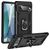 Mobigear Armor Ring Google Pixel 7 Hülle Hardcase Backcover Stoßfest mit Ringhalter - Schwarz