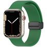 Mobigear Sport Mag Silikon Apple Watch Armband Magnetverschluss - 42/41/40/38 mm - Grün