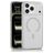 Mobigear Shockproof Grip iPhone 17 Pro Max MagSafe Hülle Hardcase Backcover - Weiß