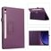 Mobigear Classic Samsung Galaxy Tab S11 Hülle Klapphülle + Stifthalter - Lila