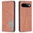 Mobigear Rhombus Slim Google Pixel 11 Pro Klapphülle - Braun