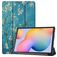 Mobigear Tri-Fold Samsung Galaxy Tab S6 Lite Hülle Klapphülle - Mandelblüten