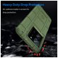 Mobigear Rugged Shield Xiaomi 13T Hülle Flexibles TPU Backcover Stoßfest - Grün