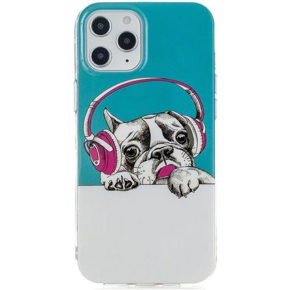 Mobigear Design iPhone 12 Pro Max TPU (flexibel) Backcover - Hund