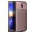 Mobigear Racing Nokia 1 Plus Hülle Flexibles TPU Backcover - Braun