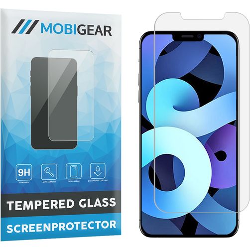Mobigear iPhone 12 Mini Panzerglas Gehärtetes Glas Displayschutz - Hüllenfreundlich
