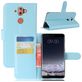 Mobigear Classic Nokia 8 Sirocco Hülle Klapphülle Geldbörse - Blau