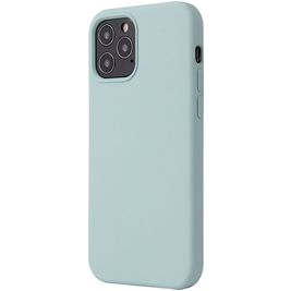 Mobigear Rubber Touch iPhone 12 Silikon Hülle Backcover - Türkis