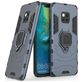 Mobigear Armor Ring Huawei Mate 20 Pro Hülle Hardcase Backcover Stoßfest mit Ringhalter - Marineblau