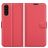 Mobigear Classic Sony Xperia 10 III Klapphülle Portemonnaie - Rot