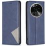Mobigear Rhombus Slim OPPO Find X6 Pro Hülle Klapphülle - Blau