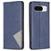 Mobigear Rhombus Slim Google Pixel 8 Hülle Klapphülle - Blau