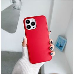 Mobigear Frosted iPhone 13 Pro Hardcase Backcover - Rot