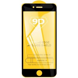 Mobigear Premium iPhone 7 Panzerglas Displayschutz - Hüllenfreundlich - Schwarz