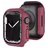 Mobigear Colors Dünn Apple Watch - 41 mm Hardcase Hülle - Weinrot