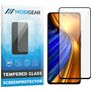 Mobigear Premium POCO F4 Panzerglas Gehärtetes Glas Displayschutz - Hüllenfreundlich - Schwarz