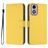 Mobigear Urban Wallet Motorola Moto E14 Hülle Klapphülle Geldbörse - Gelb