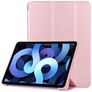 Mobigear Tri-Fold Gel iPad Air 5 (2022) Hülle TPU,Kunstleder Klapphülle - Roségold