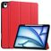 Mobigear Tri-Fold iPad Air 13 Zoll (2024) Hülle Klapphülle + Stifthalter - Rot
