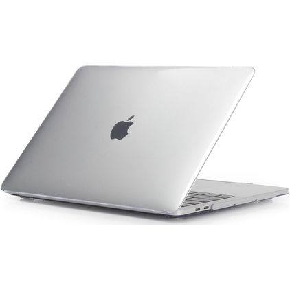 Mobigear Glossy MacBook Pro 16 Zoll (2019-2020) Hardshell Hülle Laptop Cover MacBook Case - Transparent - Modell A2141