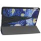 Mobigear Tri-Fold iPad 7 (2019) Hülle Klapphülle - The Starry Night