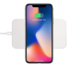 Mobigear Plateau es Ladegerät Qi Wireless 5W 1A - Weiß