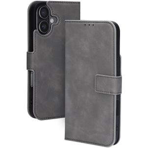 Mobiparts Classic Wallet iPhone 17 MagSafe Hülle Klapphülle - Granite Grey