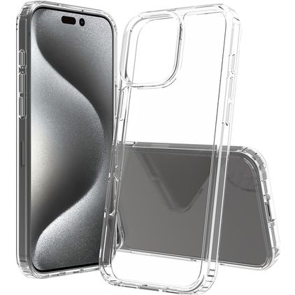Mobigear Crystal Transparent iPhone 16 Pro Max Hardcase Backcover - Transparent