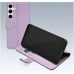 Mobilize Premium Gelly Samsung Galaxy S26 Klapphülle Portemonnaie - Lila