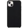 Mobigear Rubber Touch iPhone 15 Silikon Hülle Backcover - Schwarz