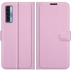 Mobigear Classic TCL 20L Hülle Klapphülle Geldbörse - Pink