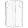 Mobiparts Classic Durchsichtig iPhone 16 Plus Hülle Flexibles TPU Backcover - Transparent