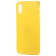 Mobigear Colors iPhone XS Hülle Flexibles TPU Backcover - Gelb