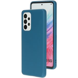 Mobiparts Samsung Galaxy A53 Silikon Hülle Backcover - Blueberry Blue