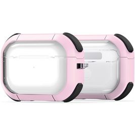 Mobigear Shockproof Apple AirPods Pro 1 Hardcase Hülle - Pink