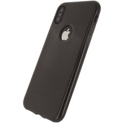 Mobilize Gelly iPhone XS Hülle Flexibles TPU Backcover - Smokey Grey