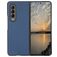 Mobigear Race Samsung Galaxy Z Fold 3 Hülle Flexibles TPU Backcover - Blau