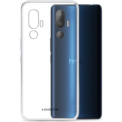 Mobilize Gelly Transparent HTC U24 Pro TPU (flexibel) Backcover - Transparent