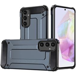 Mobigear Outdoor Samsung Galaxy A16 Hülle Hardcase Backcover Stoßfest - Marineblau