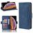 Mobigear Slide Wallet iPhone 11 Pro Hülle Klapphülle Geldbörse - Blau