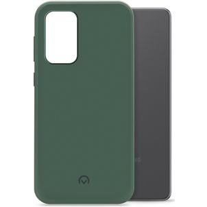 Mobilize Rubber Gelly Samsung Galaxy A73 Hülle Flexibles TPU Backcover - Matt Green
